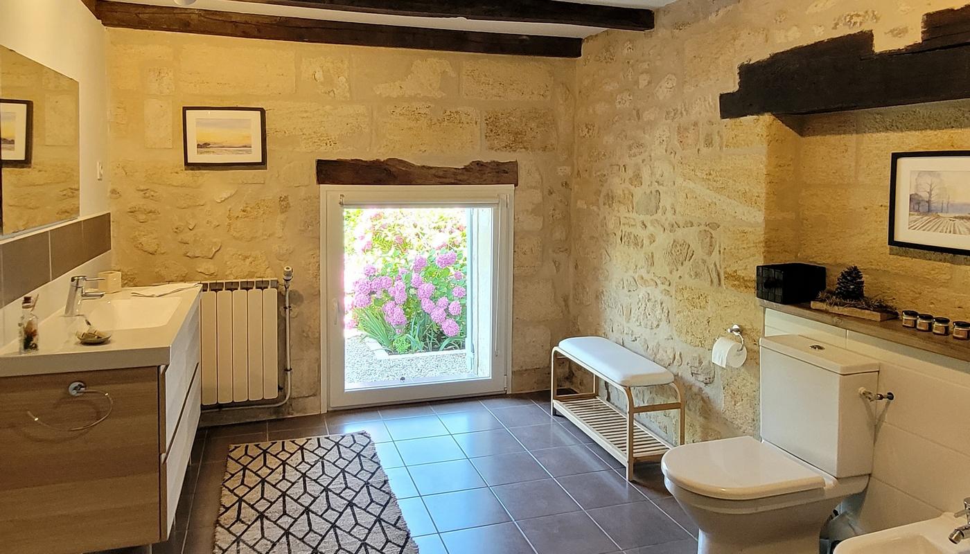 Chambre Bel Air – salle de bain